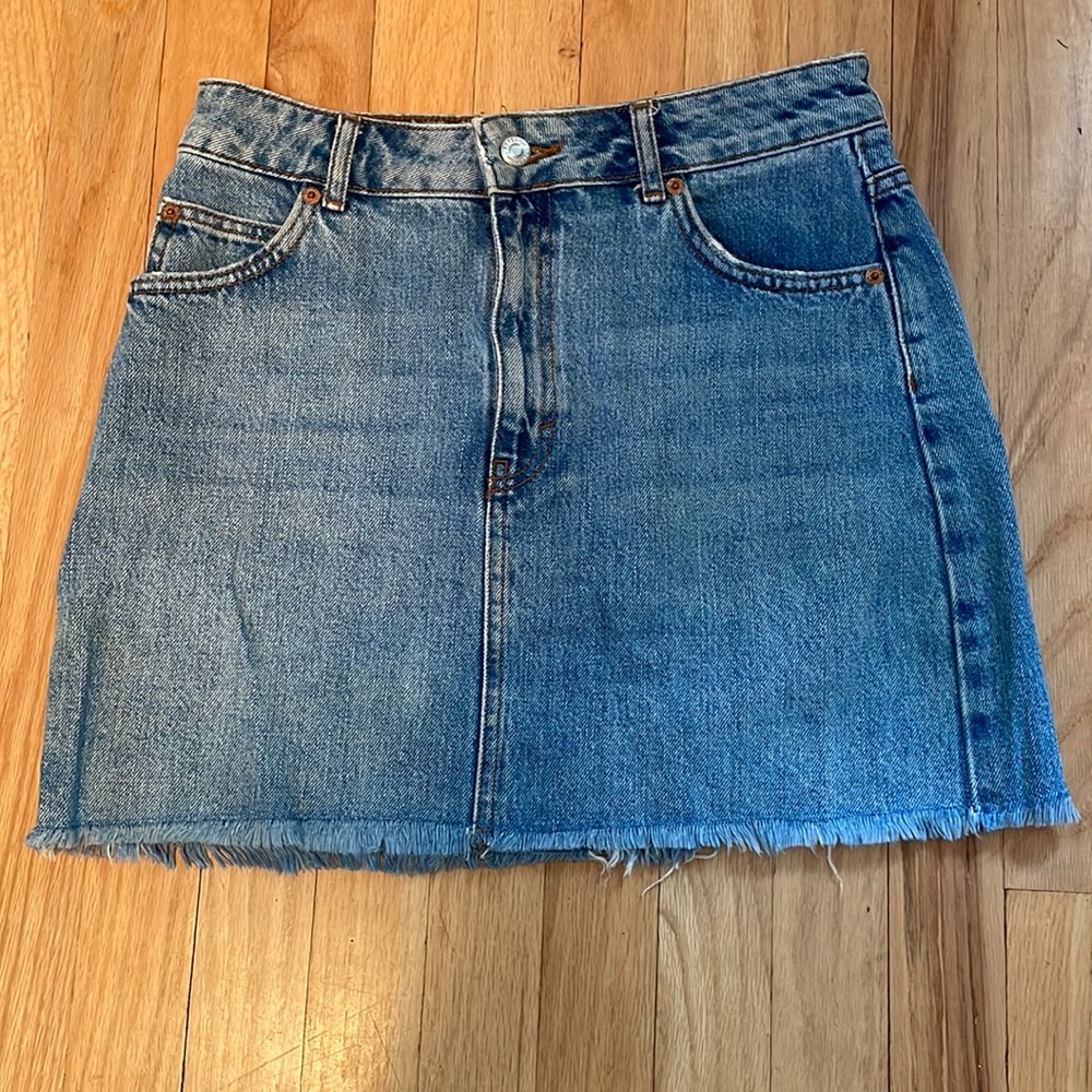 Topshop Jean Skirt